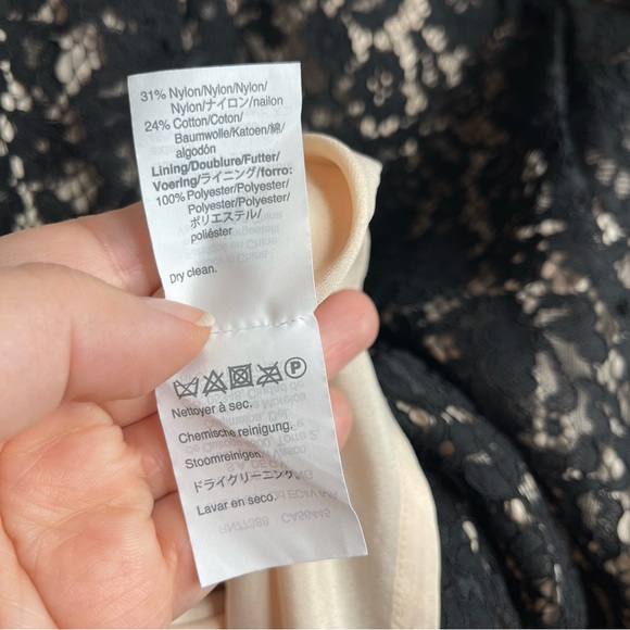 J. Crew Black Lace Midi Dress NWT - Picture 8 of 11